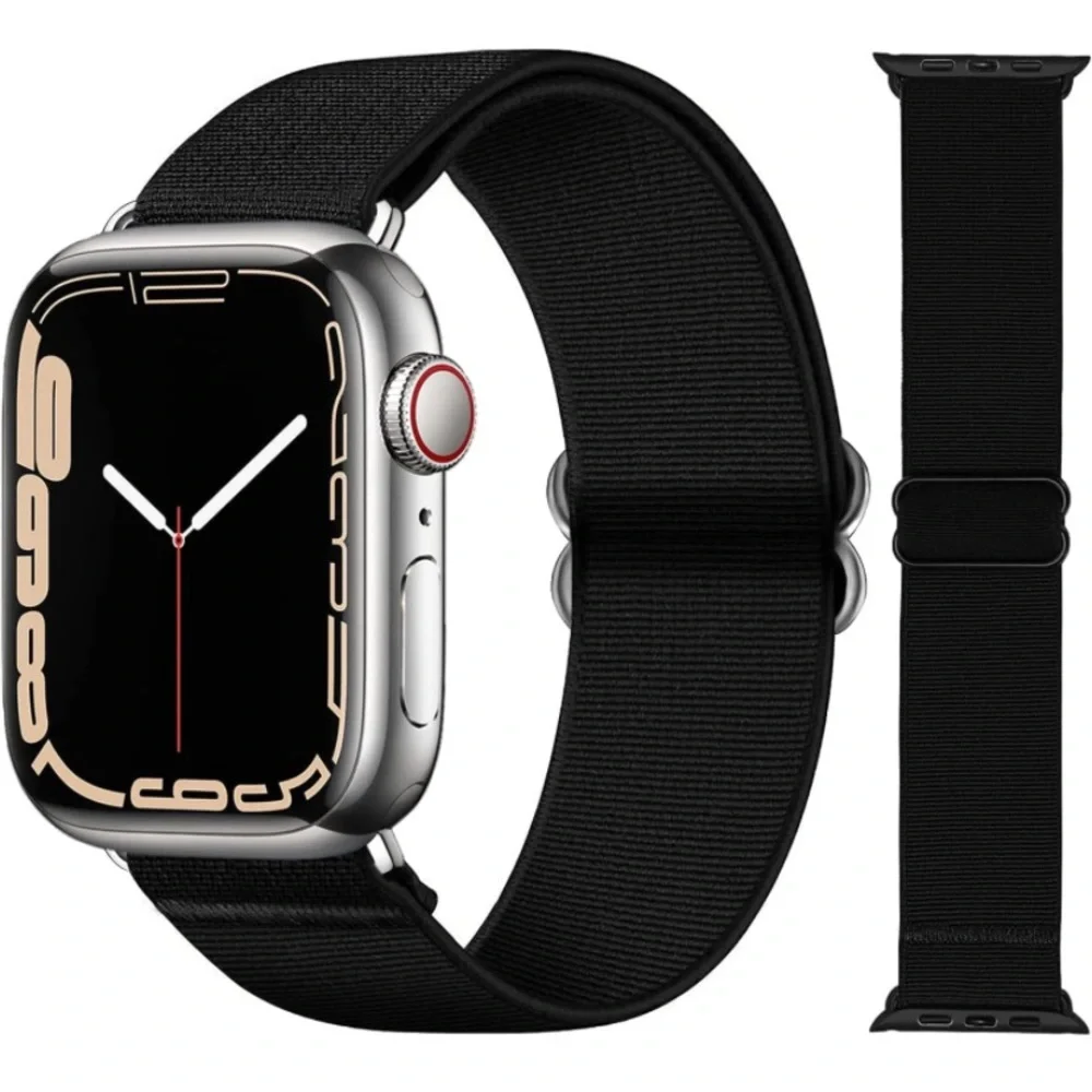 Stretchy Nylon Bands Compatible with Apple IWatch 38mm 40mm 41mm set of 3